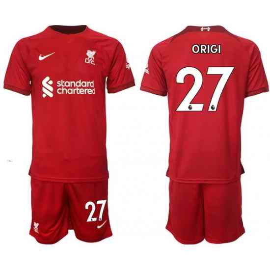 Liverpool Men Soccer Jersey 020
